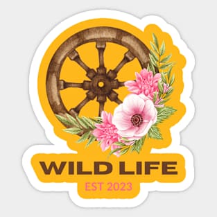 Floral Sticker